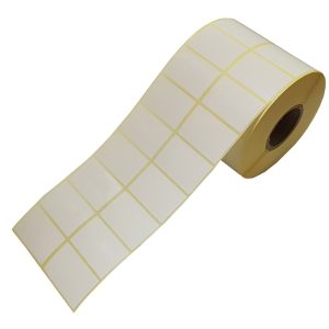 لیبل کاغذی 51*34 سفید مدل دو ردیفه 3000 عددی
